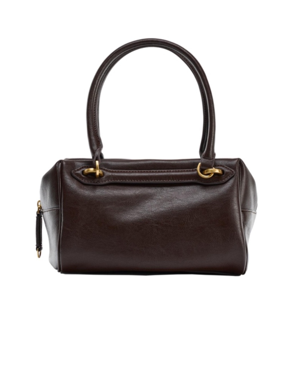 Mini Bowling Bag - Brown